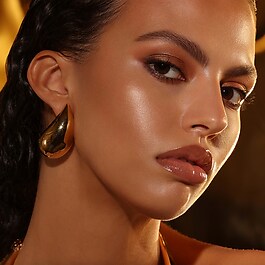 Golden Highlighter Trio - Vielseitig einsetzbare Hybride Highlighter-Palette